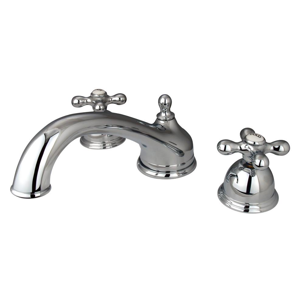 Kingston Brass Chrome Vintage Two Handle Roman Tub Filler Faucet KS3351AX