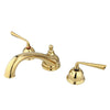 Kingston Brass Silver Sage Polished Brass Bathroom Roman Tub Filler KS3352ZL