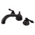 Kingston Oil Rubbed Bronze Vintage Two Handle Roman Tub Filler Faucet KS3355AL