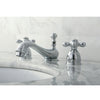 Kingston Brass Chrome Mini widespread Bathroom Lavatory Faucet KS3951AX