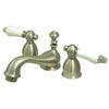 Kingston Brass Satin Nickel Mini widespread Bathroom Lavatory Faucet KS3958PL