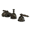 Kingston Oil Rubbed Bronze Templeton Widespread Bathroom Faucet KS3965TL