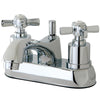 Kingston Brass KS4261ZX 4" Centerset Bathroom Faucet Polished Chrome