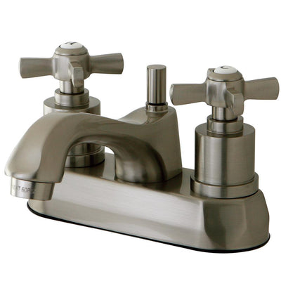 Kingston Brass KS4268ZX 4" Centerset Bathroom Faucet Satin Nickel