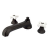 Oil Rubbed Bronze Metropolitan Two Handle Roman Tub Filler Faucet KS4305PX