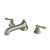 Kingston Satin Nickel Metropolitan Two Handle Roman Tub Filler Faucet KS4308AL