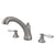 Kingston Satin Nickel Metropolitan Two Handle Roman Tub Filler Faucet KS4328PL