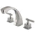 Kingston Brass Chrome Fortress Two Handle Roman Tub Filler Faucet KS4361QL