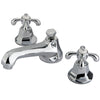 Kingston Brass Chrome French Country Widespread Bathroom Faucet KS4461TX