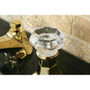 Kingston Polished Brass 2 Handle Widespread Bathroom Faucet w Pop-up KS4462WCL