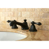 Kingston Oil Rubbed Bronze 2 Handle Widespread Bathroom Faucet w Pop-up KS4465AL