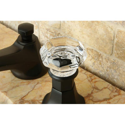 Kingston Oil Rubbed Bronze 2 Handle Widespread Bathroom Faucet w Pop-up KS4465WCL