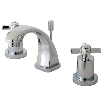 Kingston Brass KS4941ZX Mini Widespread Bathroom Faucet Polished Chrome