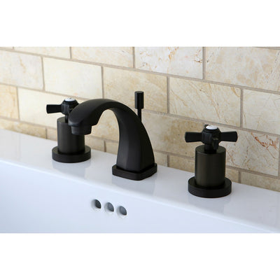 Kingston Brass KS4945ZX Mini Widespread Bathroom Faucet Oil Rubbed Bronze