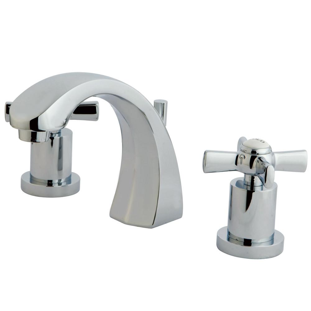 Kingston Brass KS4981ZX Widespread Bathroom Faucet Polished Chrome