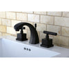 Kingston Brass Claremont Oil Rubbed Bronze Widespread Bathroom Faucet KS4985CQL