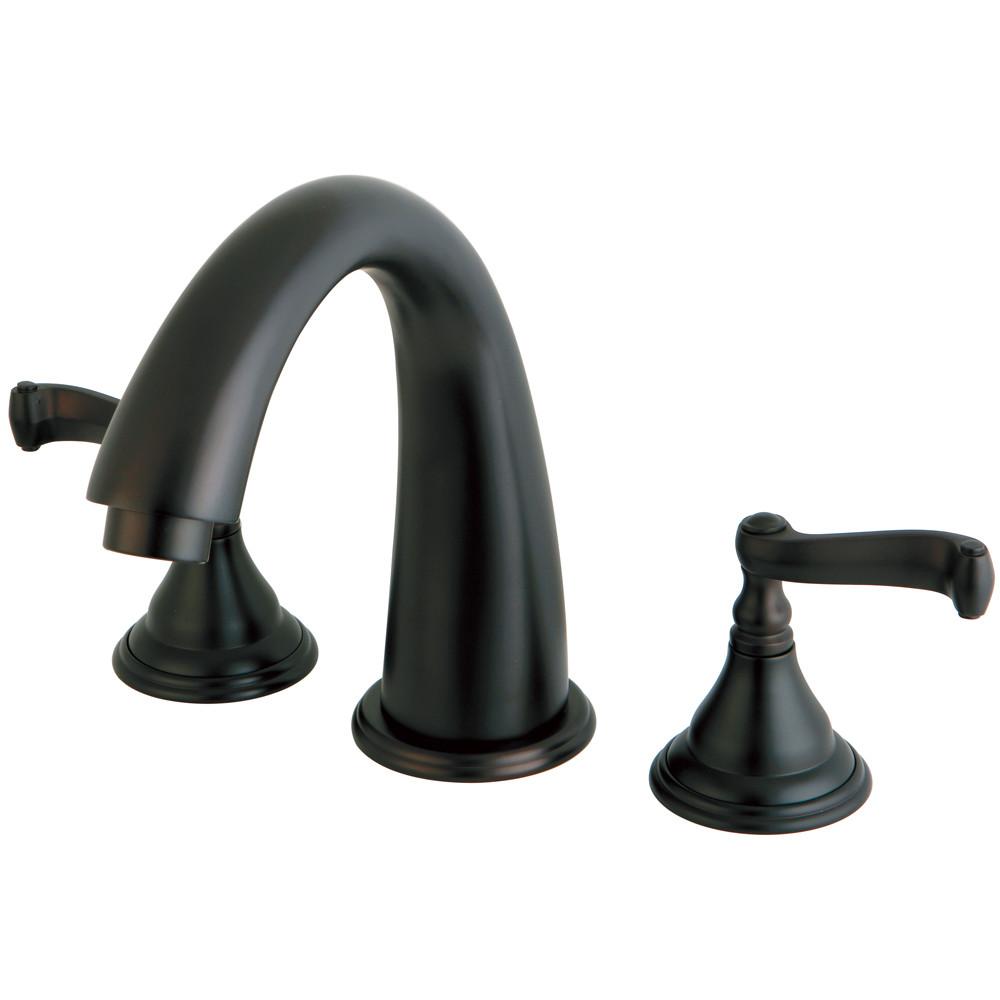 Kingston Oil Rubbed Bronze Royale Two Handle Roman Tub Filler Faucet KS5365FL