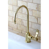 Kingston Century Polished Brass Kitchen Sink Water Filtration Faucet KS7192CFL