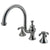 Kingston Chrome French Country Roman Tub Filler Faucet w/ High Spout KS7341TX