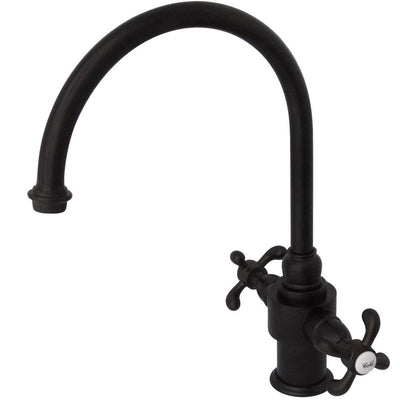 Kingston Oil Rubbed Bronze French Country Two Handle Kitchen Faucet KS7715TXLS