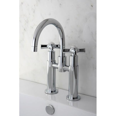 Kingston Brass KS8071ZX 4" Centerset Bathroom Faucet Polished Chrome