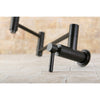 Kingston Brass Concord Oil Rubbed Bronze Wall-Mount Pot Filler Faucet KS8105DL