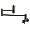 Kingston Brass KS8105ZX Wall Mount Pot Filler Faucet Oil Rubbed Bronze