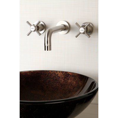 Kingston Brass KS8128ZX Vessel Sink Faucet Satin Nickel