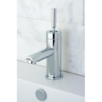 Kingston Brass Concord Chrome 1 Handle Bathroom Faucet w/ Cover Plate KS8201DL