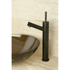 Oil Rubbed Bronze Single Handle Vessel Sink Faucet w/out Pop-up & Plate KS8215DL