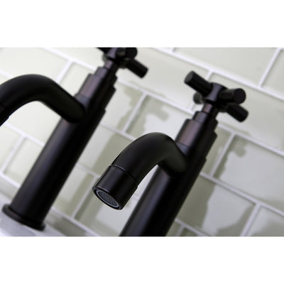 Kingston Brass Concord Oil Rubbed Bronze Bathroom Sink Basin Faucet KS8225EX