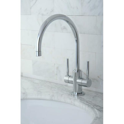 Kingston Brass Concord Chrome Two Handle Vessel Sink Faucet KS8291DL