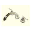 Kingston Brass Chrome Royale Two Handle Roman Tub Filler Faucet KS8361FL