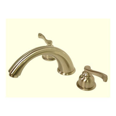 Kingston Brass Satin Nickel Royale Two Handle Roman Tub Filler Faucet KS8368FL