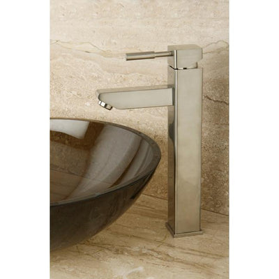 Kingston Brass Concord Satin Nickel Bathroom Vessel Sink Faucet KS8408DL