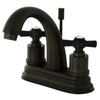 Kingston Brass KS8615ZX 4" Centerset Bathroom Faucet Oil Rubbed Bronze