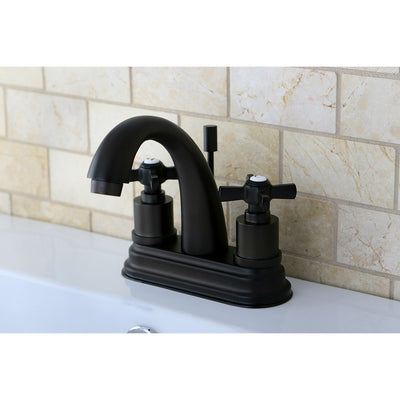 Kingston Brass KS8615ZX 4" Centerset Bathroom Faucet Oil Rubbed Bronze