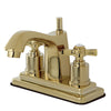 Kingston Brass KS8642ZX 4" Centerset Bathroom Faucet Polished Brass