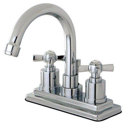 Kingston Brass KS8661ZX 4" Centerset Bathroom Faucet Polished Chrome