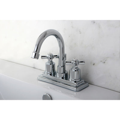 Kingston Brass KS8661ZX 4" Centerset Bathroom Faucet Polished Chrome