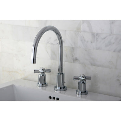 Kingston Brass KS8921ZX Widespread Bathroom Faucet Polished Chrome