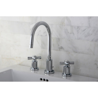 Kingston Brass KS8951ZX widespread Bathroom Faucet Polished Chrome