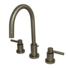 Kingston Brass Concord Satin Nickel Mini Widespread Bathroom Faucet KS8958DL