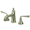 Kingston Silver Sage Satin Nickel Widespread Bathroom Lavatory Faucet KS9968ZL