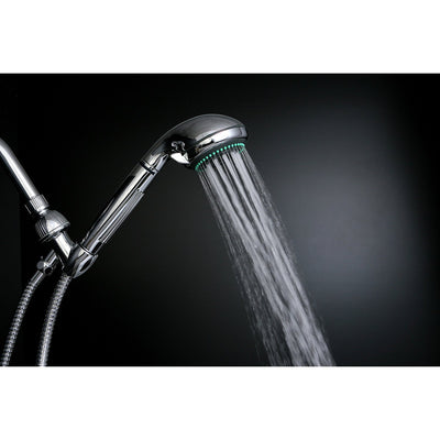 Kingston Brass Chrome 5 Setting Hand Shower Head Faucet with Hose KSX2521B