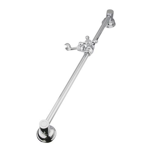 Kingston Brass Chrome 24" Shower Slide Bar with Adjustable Bracket KSX3521SG