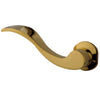 Kingston Brass Polish Brass NuWave Toilet Tank Flush Handle Lever KTDFL2