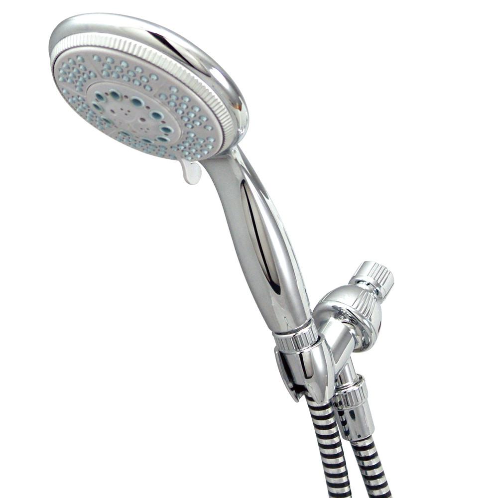 Kingston Brass Chrome 5 Function Handheld Shower Head Spray with Hose KX2121