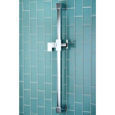 Kingston Brass Chrome 23.6" Square Shower Slide Bar KX8241