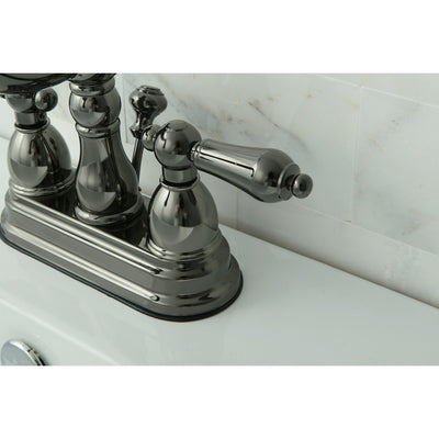 Kingston Water Onyx Black Nickel finish Centerset Bathroom Sink Faucet NB1600AL